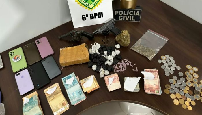 Catanduvas – Pessoas são presas por trafico de drogas